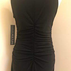 Kamalikulture sleeveless shirred waist dress